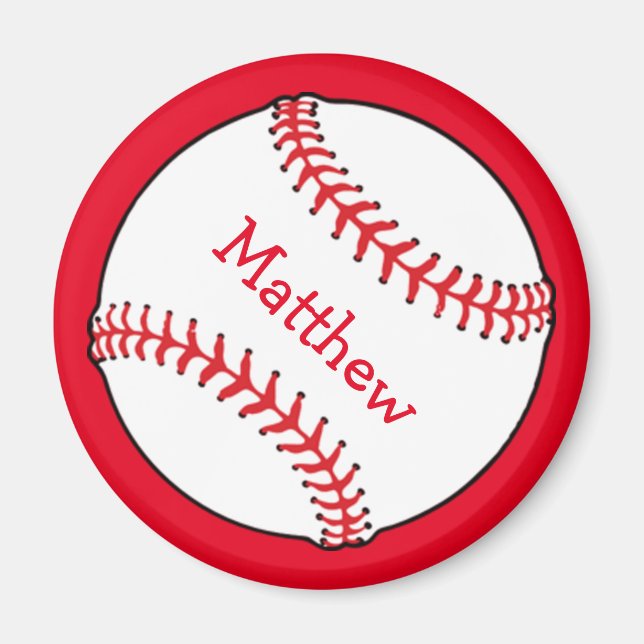 Magnet de baseball (Devant)