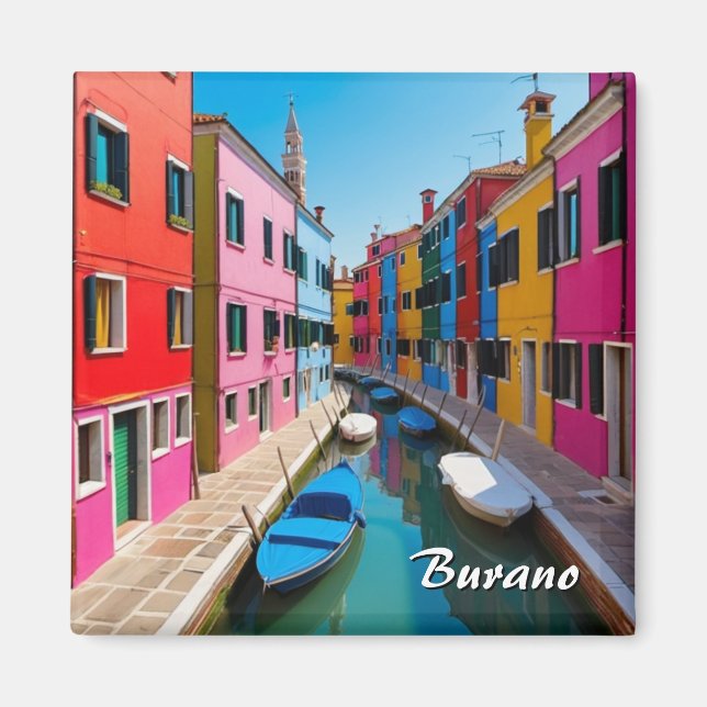 Magnet de Burano Venice (Devant)