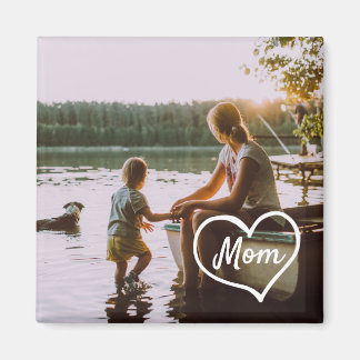 Magnet de cadeau personnalisé avec photo de famill