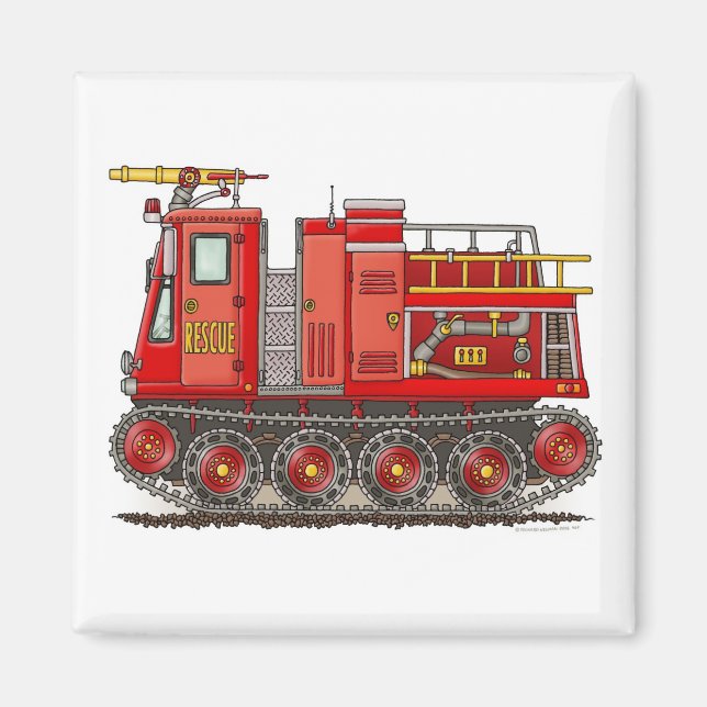 Magnet de Carré de camion de piste (Devant)