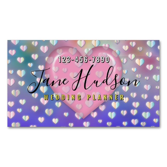 Magnet de carte de visite (devant)