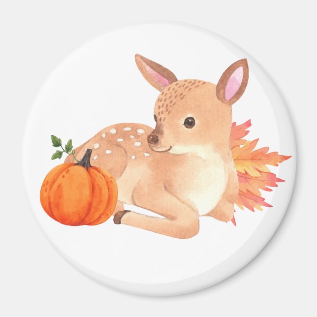 Magnet de cerfs mignons (Devant)