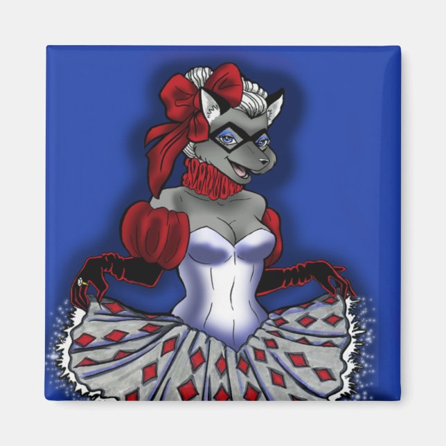 Magnet de chat Beaux-Arts (Devant)