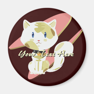 Magnet de chat Calico