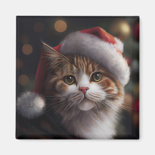 Magnet de chats de vacances