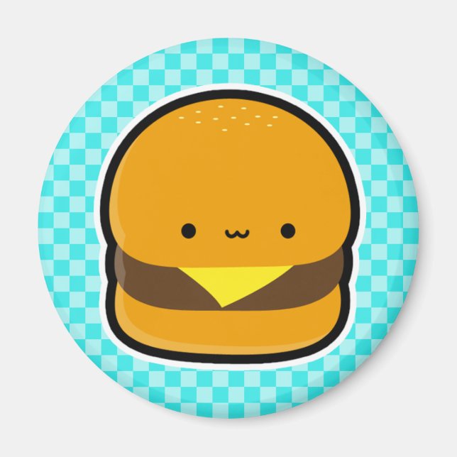 Magnet de cheeseburger (Devant)