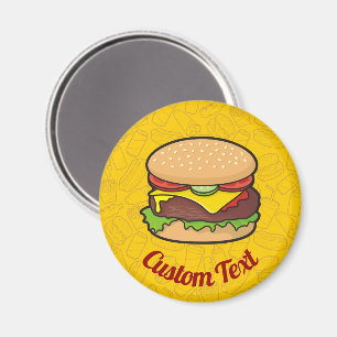 Magnet de cheeseburger
