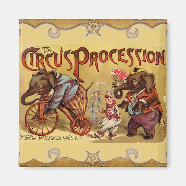 Magnet de cirque (Devant)