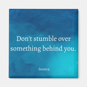 Magnet de citation de Seneca Stoic