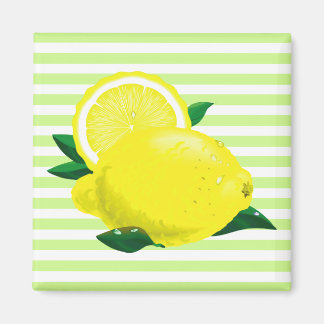 Magnet de citron juteux