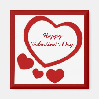 Magnet de coeur de Valentine
