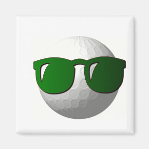 Magnet de conception de balle de golf cool