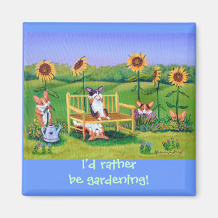 Magnet de corgi de Gallois de Pembroke