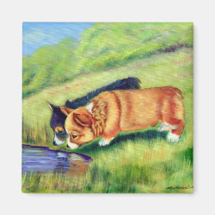 Magnet de corgi de Gallois de Pembroke