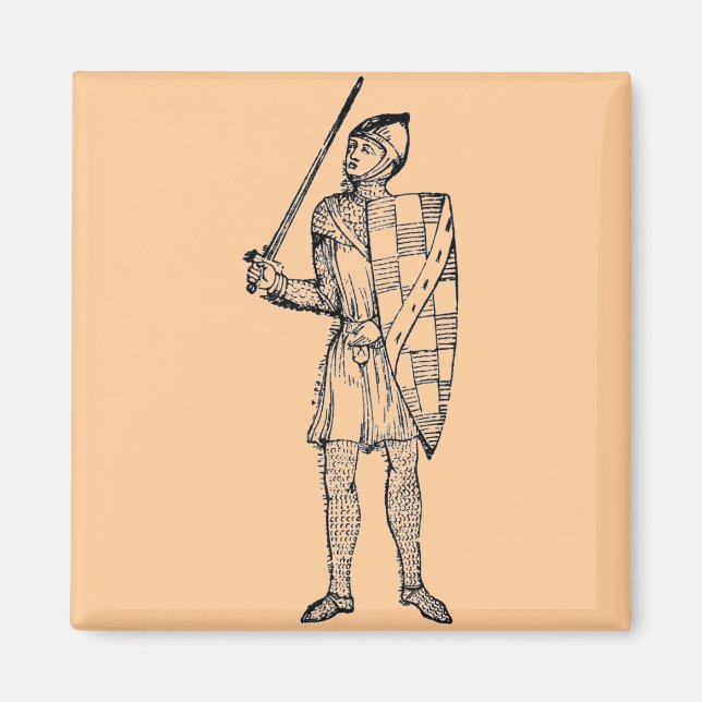 Magnet de costumes élisabéthain (Devant)