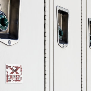 Magnet de coureur XC Cross Country