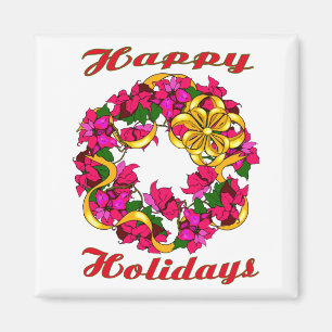 Magnet de courre de Poinsettia