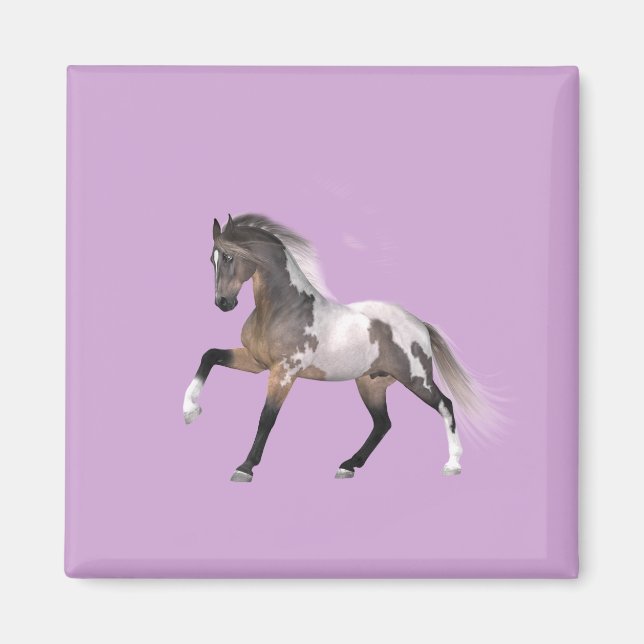 Magnet de course du cheval de peinture (Devant)