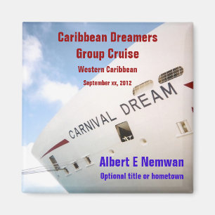 Magnet de croisière sur mesure Dream