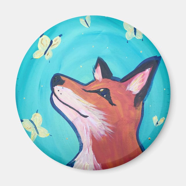 Magnet de cuisine Dreamy Fox (Devant)