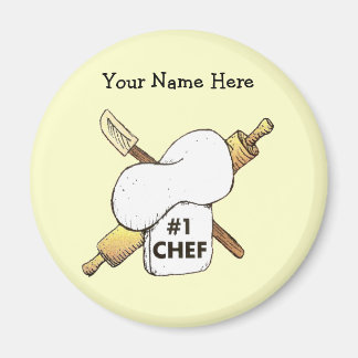 Magnet de cuisine du chef