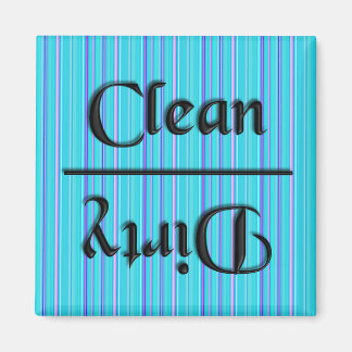 Magnet de cuisine propre et sale