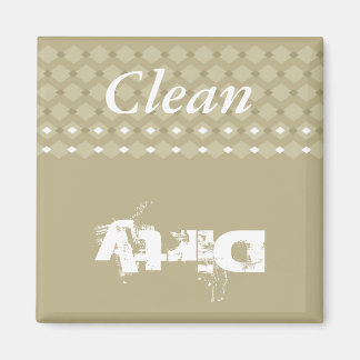 Magnet de cuisine propre et sale