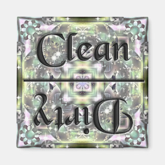 Magnet de cuisine propre et sale