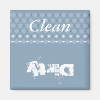 Magnet de cuisine propre et sale