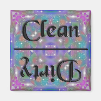 Magnet de cuisine propre et sale