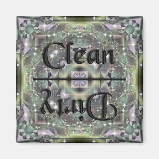 Magnet de cuisine propre et sale