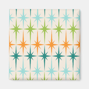 Magnet de début géométrique vintage