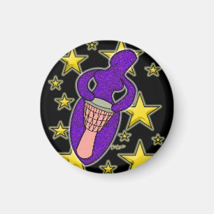 Magnet de déesse de tambour