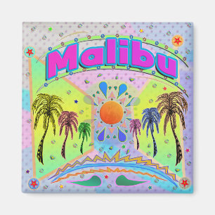 Magnet de désir de calme de Malibu