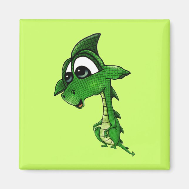Magnet de Dragon Bébé (Devant)