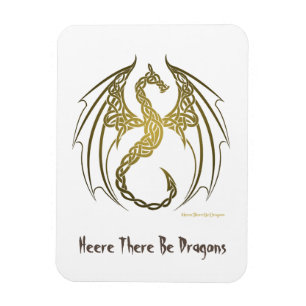 Magnet de dragon celtique