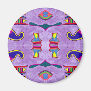 Magnet de dragon violet