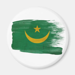 Magnet de drapeau de la Mauritanie