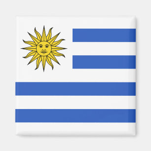 Magnet de drapeau de l'Uruguay