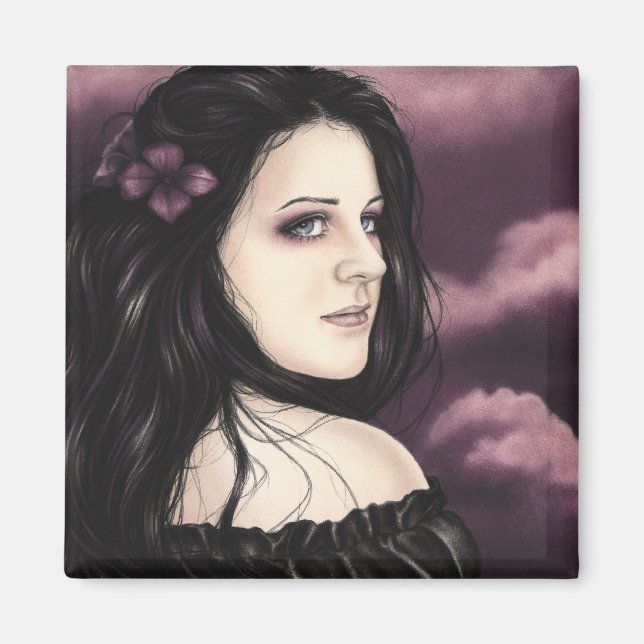 Magnet de Dreamland violet (Devant)