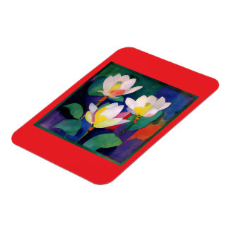 Magnet de fleurs de lotus