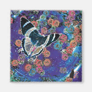 Magnet de fleurs stellaires
