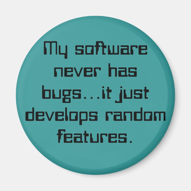 Magnet de fonctionnalités aléatoires (Devant)