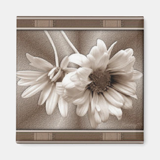 Magnet de frigorifique de serrure de fleurs