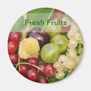 Magnet de fruits frais