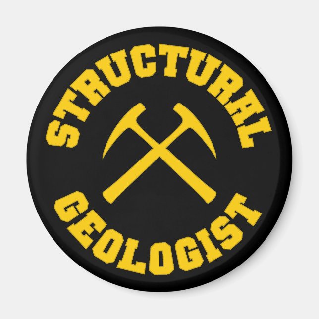 Magnet de géologue structurel (Devant)