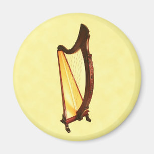 Magnet de harpe celtique