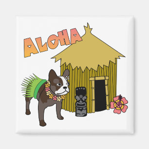 Magnet de Hawaï Tiki Hula