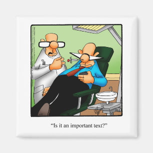 Magnet de Humour de textos pour étouffement amusa