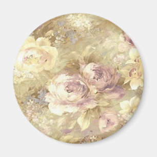 Magnet de jardin rose